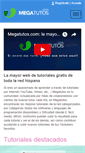 Mobile Screenshot of megatutos.com